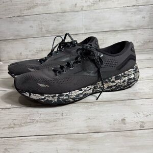 Brooks Ghost 14 Mens 9.5 D Running Shoes Black Camo